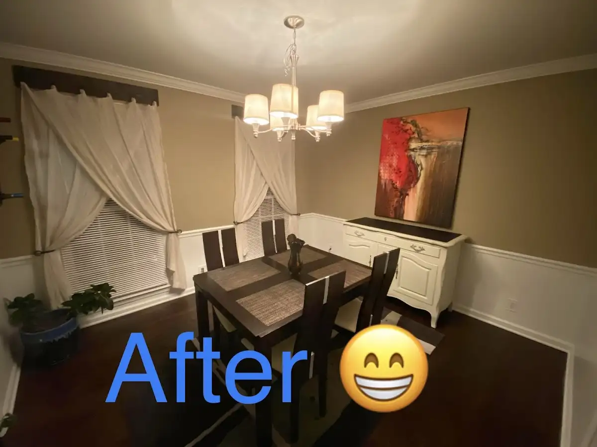 Professional dining room restoration after water damage in Alabaster